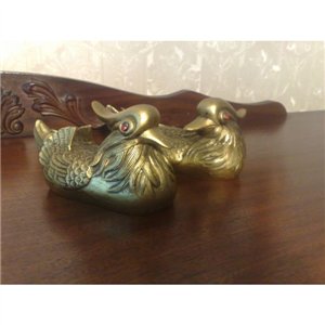 Фън Шуй Двойка Патици Мандаринки (големи)